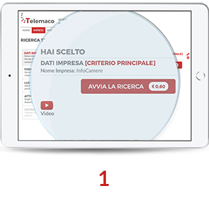 Come ottenere singoli blocchi informativi della Visura Camerale Cerca l’impresa di tuo interesse in Telemaco, clicca su Visure e Blocchi e scegli le informazioni che ti servono tra quelle presentate.