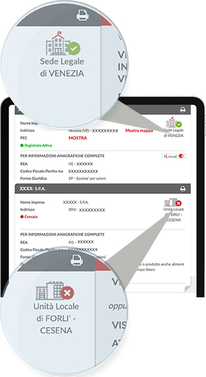 Informazioni su Sede legale e unità locali di tutte le imprese italiane in Telemaco In Telemaco puoi trovare tutte le informazioni ufficiali sulla sede legale e le unità locali di un’impresa