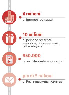 I numeri del Registro Imprese